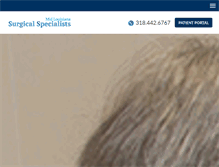 Tablet Screenshot of midlasurgical.com